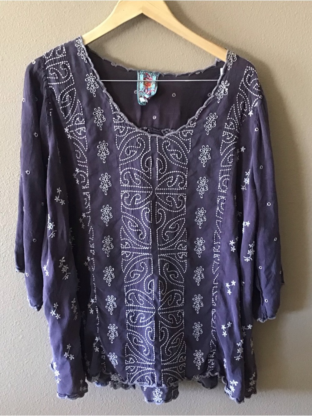 Johnny Was Ridden Tunic Blouse (L)